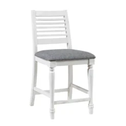 5pc Cambrien Rustic Farmhouse Counter Height Dining Set Antique White/Gray - HOMES: Inside + Out 11 5pc Cambrien Rustic Farmhouse Counter Height Dining Set Antique White/Gray - HOMES: Inside + Out -Inside out home GUEST b026005c 8081 4c53 943c 5b1bd297404c