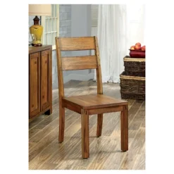 7pc Arsenio Sturdy Dining Table Set Dark Oak - HOMES: Inside + Out -Inside out home GUEST b104e25d c52c 4f0c b5fd 6ea5628ecb3d