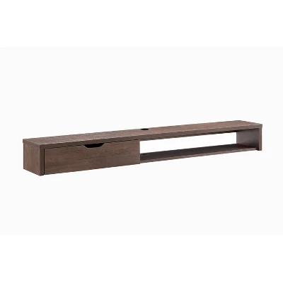 Roundhouse 1 Drawer Floating Console Fits Tv's Up To 65" - HOMES: Inside + Out 8 Roundhouse 1 Drawer Floating Console Fits Tv's Up To 65" - HOMES: Inside + Out - Image 8