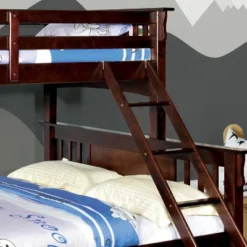 HOMES: Inside + Out Twin XL Over Queen Kids' Lea Bunk Bed Dark Walnut - IoHOMES 6 HOMES: Inside + Out Twin XL Over Queen Kids' Lea Bunk Bed Dark Walnut - IoHOMES -Inside out home GUEST b23fd3c7 763e 4efd 851e e1f681fbb21c
