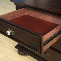 3pc California King Pennings Traditional Bed Set And Nightstand With Chest Dark Walnut - HOMES: Inside + Out 30 3pc California King Pennings Traditional Bed Set And Nightstand With Chest Dark Walnut - HOMES: Inside + Out -Inside out home GUEST b5cac715 cbc7 483e ad69 23d473d222f7