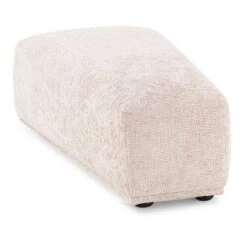 HOMES: Inside + Out 5pc Povoa 159" Modular Curved Sectional Sofa Modern Chenille With Extendable Backrest Light Brown -Inside out home GUEST b6ad7b0a 84ee 4ebd 8919 312c8883a5e6