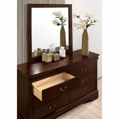 Sliver Dresser And Mirror Set - HOMES: Inside + Out 2 Sliver Dresser And Mirror Set - HOMES: Inside + Out - Image 2
