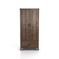 Nurembo 1 Drawer Wardrobe Closet Distressed Walnut - HOMES: Inside + Out 17 Nurembo 1 Drawer Wardrobe Closet Distressed Walnut - HOMES: Inside + Out -Inside out home GUEST b7bc84fe f8f8 4b3f 922c a51d8fee7cb7