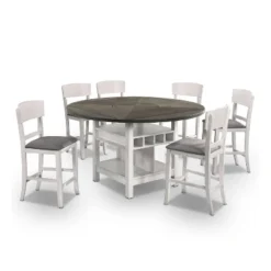 7pc Summerland Transitional Counter Height Dining Set - HOMES: Inside + Out 21 7pc Summerland Transitional Counter Height Dining Set - HOMES: Inside + Out -Inside out home GUEST b9a6327c d215 4000 a348 f1d9f60af6ae