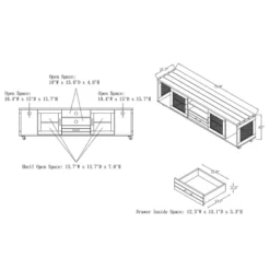 Garda Multi Storage Tv Stand For Tvs Up To 70" - HOMES: Inside + Out 13 Garda Multi Storage Tv Stand For Tvs Up To 70" - HOMES: Inside + Out -Inside out home GUEST ba4e2a9c b349 4891 9f9c cc105cf204e6
