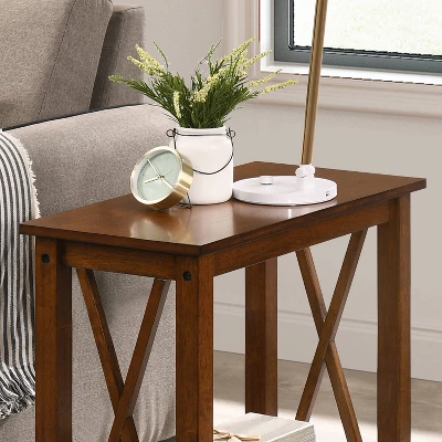 Pluff 1 Shelf Side Table - HOMES: Inside + Out 2 Pluff 1 Shelf Side Table - HOMES: Inside + Out - Image 2