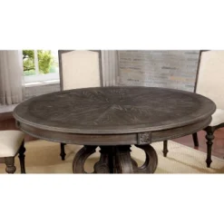 5pc Darja Round Dining Table Set Brown - HOMES: Inside + Out 7 5pc Darja Round Dining Table Set Brown - HOMES: Inside + Out -Inside out home GUEST ceb06eb2 2cea 4744 8d0f c9a60872a542