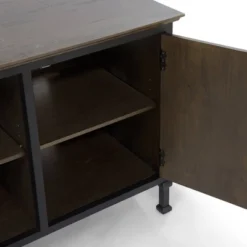 Kelson Multi Storage TV Stand For TVs Up To 80" Medium Weathered Oak - HOMES: Inside + Out -Inside out home GUEST cf421594 9614 487d 875b 85ef62eb2cdc