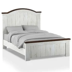 3pc Willow Rustic Bedroom Set With 2 Nightstands Distressed White/Walnut - HOMES: Inside + Out 11 3pc Willow Rustic Bedroom Set With 2 Nightstands Distressed White/Walnut - HOMES: Inside + Out -Inside out home GUEST d2e37873 f63c 47c8 9f67 478c10c1c3ce