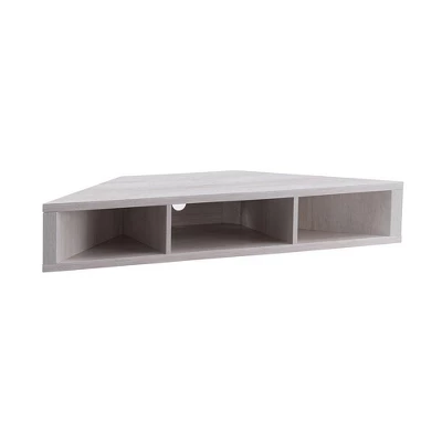 Tybo Open Shelves Corner Floating Console Fits Tv's Up To 50" - HOMES: Inside + Out 9 Tybo Open Shelves Corner Floating Console Fits Tv's Up To 50" - HOMES: Inside + Out - Image 9