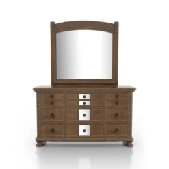 2pc Lellen Dresser And Mirror Set Rustic Natural Tone - HOMES: Inside + Out 14 2pc Lellen Dresser And Mirror Set Rustic Natural Tone - HOMES: Inside + Out -Inside out home GUEST d522efa9 9b01 4859 849e fdbbc5a8d849