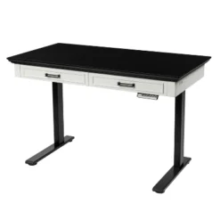 47" Losondo Transitional Height Adjustable Desk With USB Ports - HOMES: Inside + Out 28 47" Losondo Transitional Height Adjustable Desk With USB Ports - HOMES: Inside + Out -Inside out home GUEST da96948d 2d54 4ce4 9160 a3b64456955f