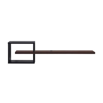 Silverada 3 Shelves Floating Console Fits Tv's Up To 65" - HOMES: Inside + Out 2 Silverada 3 Shelves Floating Console Fits Tv's Up To 65" - HOMES: Inside + Out - Image 2