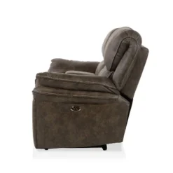 Nisbet Power Reclining Leather Loveseat With Cup Holders Mocha - HOMES: Inside + Out 8 Nisbet Power Reclining Leather Loveseat With Cup Holders Mocha - HOMES: Inside + Out -Inside out home GUEST e4615e49 8181 4cdd b0fb 1a8ff5cf1d22