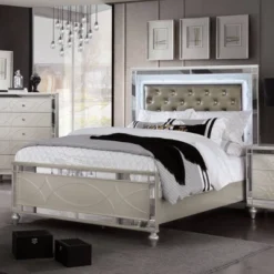 2pc La Mesa Bed And Chest Set Silver - HOMES: Inside + Out 14 2pc La Mesa Bed And Chest Set Silver - HOMES: Inside + Out -Inside out home GUEST e5ae3f3e dc54 4393 97c0 d507d8c65e38