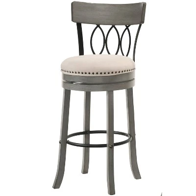 Set Of 2 29" Darlowe Swivel Counter Height Barstools - HOMES: Inside + Out 6 Set Of 2 29" Darlowe Swivel Counter Height Barstools - HOMES: Inside + Out - Image 6