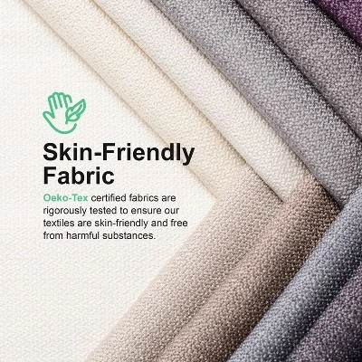 HOMES: Inside + Out Plumeria L Shaped Sectional Right Chaise With Feather Blend Cushions Light Gray 4 HOMES: Inside + Out Plumeria L Shaped Sectional Right Chaise With Feather Blend Cushions Light Gray - Image 4