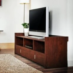 Flatcar Multi Functional Storage TV Stand For TVs Up To 65" Vintage Walnut - HOMES: Inside + Out 14 Flatcar Multi Functional Storage TV Stand For TVs Up To 65" Vintage Walnut - HOMES: Inside + Out -Inside out home GUEST ed778621 554e 4bbd 89a5 731425bbdbb9