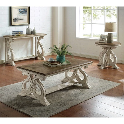 Myrtle Solid Wood Sofa Table Dark Oak - HOMES: Inside + Out 2 Myrtle Solid Wood Sofa Table Dark Oak - HOMES: Inside + Out - Image 2