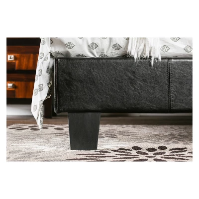 Frank Leatherette Upholstered Bed - HOMES: Inside + Out 3 Frank Leatherette Upholstered Bed - HOMES: Inside + Out - Image 3