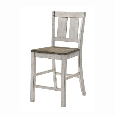 5pc Holmsteed Counter Height Dining Set Cremini Brown/Antique White - HOMES: Inside + Out 2 5pc Holmsteed Counter Height Dining Set Cremini Brown/Antique White - HOMES: Inside + Out - Image 2