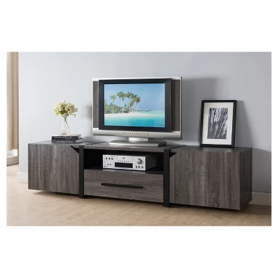 Miran Contemporary TV Stand For TVs Up To 80" - HOMES: Inside + Out 2 Miran Contemporary TV Stand For TVs Up To 80" - HOMES: Inside + Out - Image 2