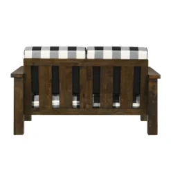Jovie Gingham Rustic Loveseat - HOMES: Inside + Out 9 Jovie Gingham Rustic Loveseat - HOMES: Inside + Out -Inside out home GUEST f773bcaf 574a 4e27 96b6 3bc9f78da4e4