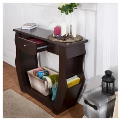 Coralli Modern Cut Out Sofa Table Walnut - HOMES: Inside + Out 8 Coralli Modern Cut Out Sofa Table Walnut - HOMES: Inside + Out -Inside out home GUEST f9c478df 15ce 433d 8b2e 98251210e8f9