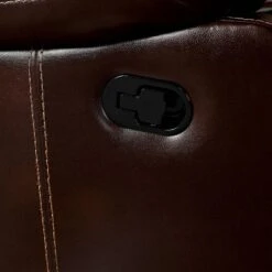 Prestwick Plush Armrests Sofa With 2 Recliner Brown - HOMES: Inside + Out -Inside out home GUEST fb3626ac 519e 4418 ab0e 59241000506e