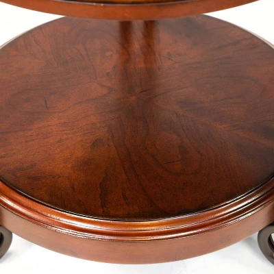 Telmin Traditional Side Table Brown Cherry - HOMES: Inside + Out 8 Telmin Traditional Side Table Brown Cherry - HOMES: Inside + Out - Image 8