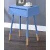 Vallejo Modern Style Side Table Blue - HOMES: Inside + Out