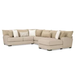 HOMES: Inside + Out Telven 139" L Shaped Sectional Chenille With Pillows 7 HOMES: Inside + Out Telven 139" L Shaped Sectional Chenille With Pillows -Inside out home GUEST fdadd46d e102 4952 b6af 51fae8ea01f5