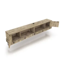 Bajwal Rustic 2 Door Floating TV Stand For TVs Up To 70" Weathered Oak - HOMES: Inside + Out 13 Bajwal Rustic 2 Door Floating TV Stand For TVs Up To 70" Weathered Oak - HOMES: Inside + Out -Inside out home GUEST fead9322 61ad 4529 996a fc1ade4714f2