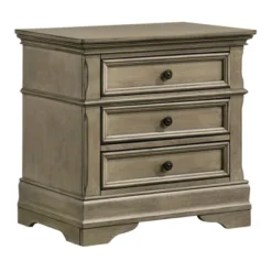 3pc Kritan Bed With 2 Nightstands Antique Warm Gray - HOMES: Inside + Out 14 3pc Kritan Bed With 2 Nightstands Antique Warm Gray - HOMES: Inside + Out -Inside out home GUEST fedcc18d 0e8a 4dac 8e73 a5d5633ef83b