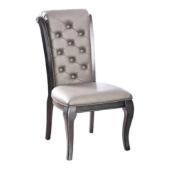 2pk Samantha Tufted Scrolled Back Side Dining Chair - HOMES: Inside + Out 8 2pk Samantha Tufted Scrolled Back Side Dining Chair - HOMES: Inside + Out -Inside out home GUEST fef35260 0f2f 414d b8d4 9e2b103c836c